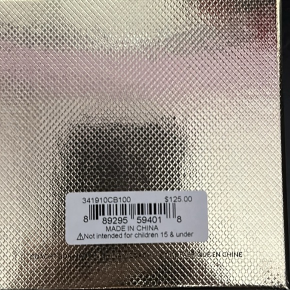 Coach gold and pearl heart locket - Picture 5 of 5